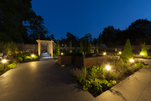 Large garden landscaping services Surrey